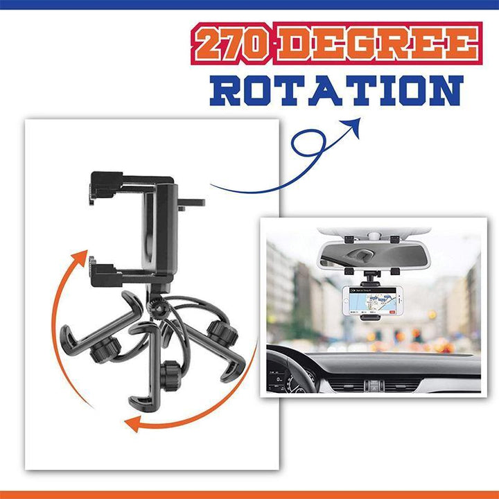 BowLift | Universal Car Rear-view Mirror Phone Mount