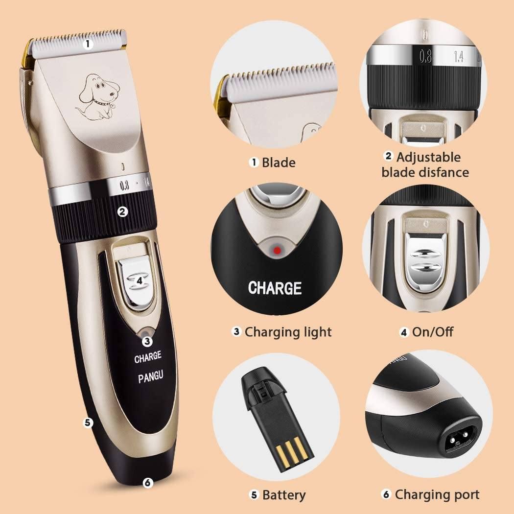 BowLift | Professional rechargeable animal hair trimmer