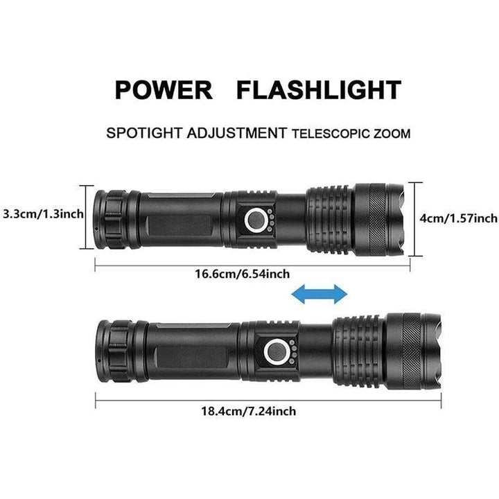 BowLift | USB Charging Waterproof P50 LED Flashlight