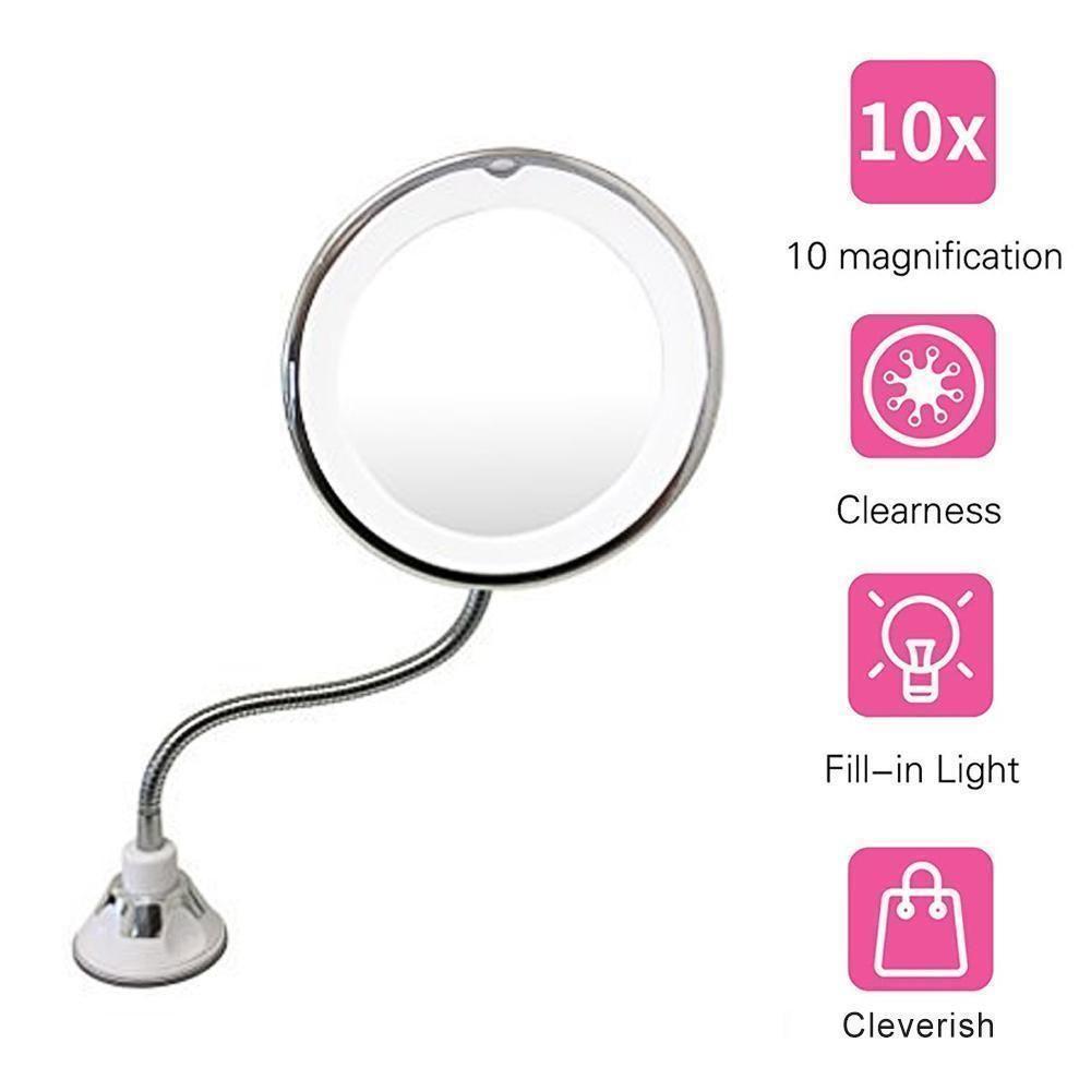 BowLift | Magnifying Makeup Mirror with LED Light