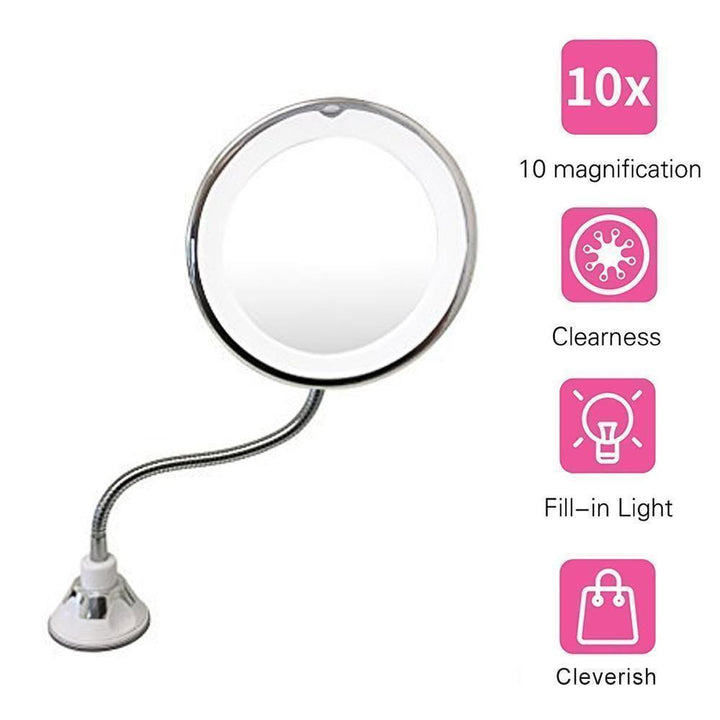 BowLift | Magnifying Makeup Mirror with LED Light