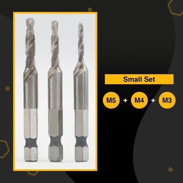 BowLift | 3/6 Pcs Thread Tap Drill Bits Set