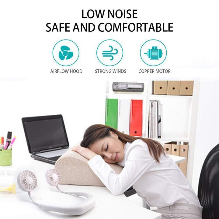 BowLift | Rechargeable Mini Neck Fans