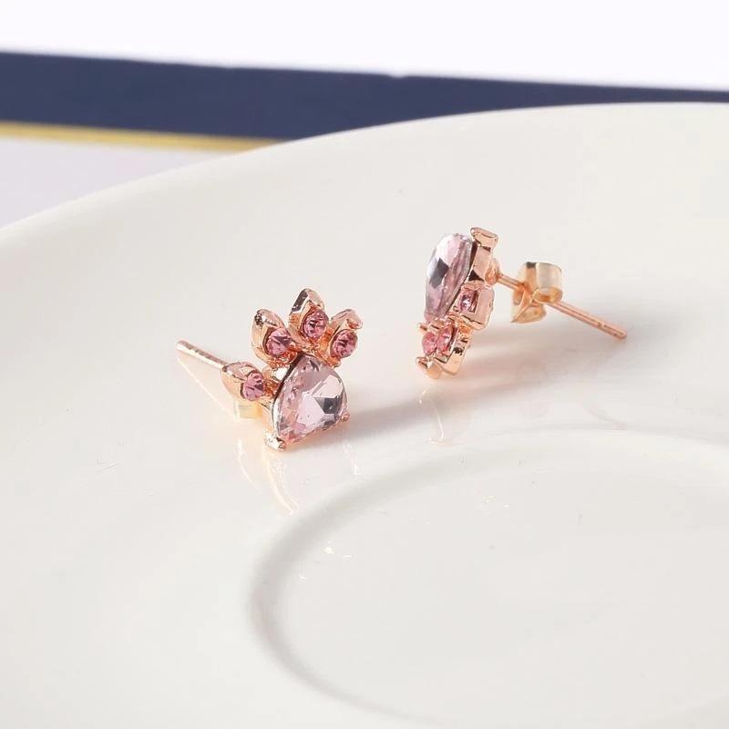 BowLift | Cute Cat Paw Earrings