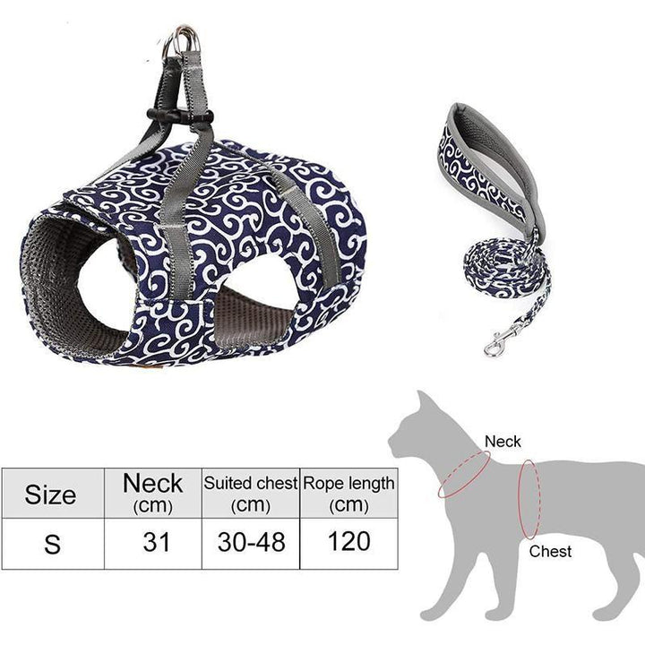 BowLift | Escape-Proof Adjustable Cat Walking Harness