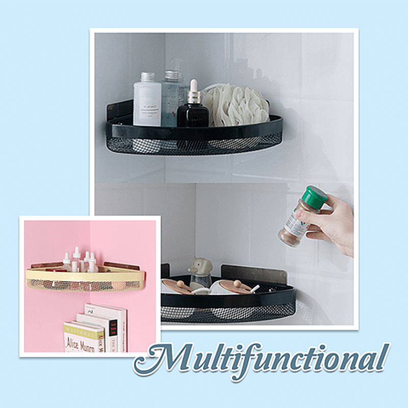 BowLift | Punchless Triangle Wall Corner Shelf
