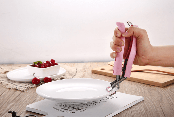 BowLift | Stainless Steel Silicone Handle Hot Bowl Holder