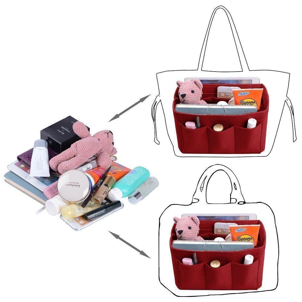 BowLift | Felt Handbag Insert Organiser