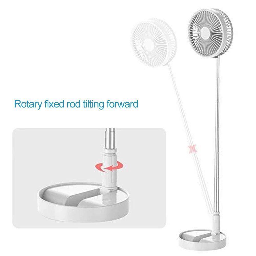 BowLift | Telescopic Folding USB Charging Fan
