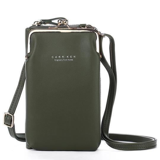 BowLift | Soft Leather Crossbody Phone Bag