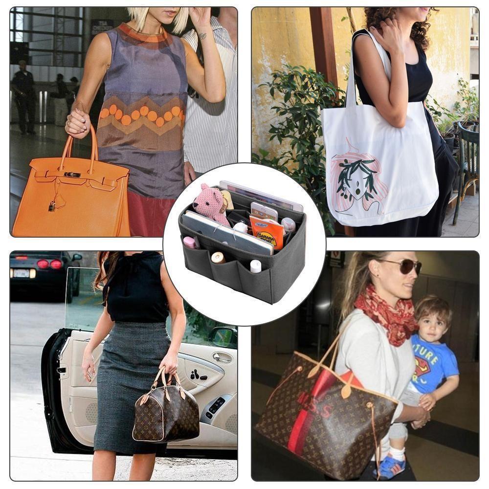 BowLift | Felt Handbag Insert Organiser