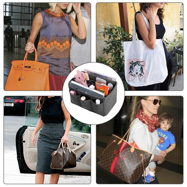 BowLift | Felt Handbag Insert Organiser