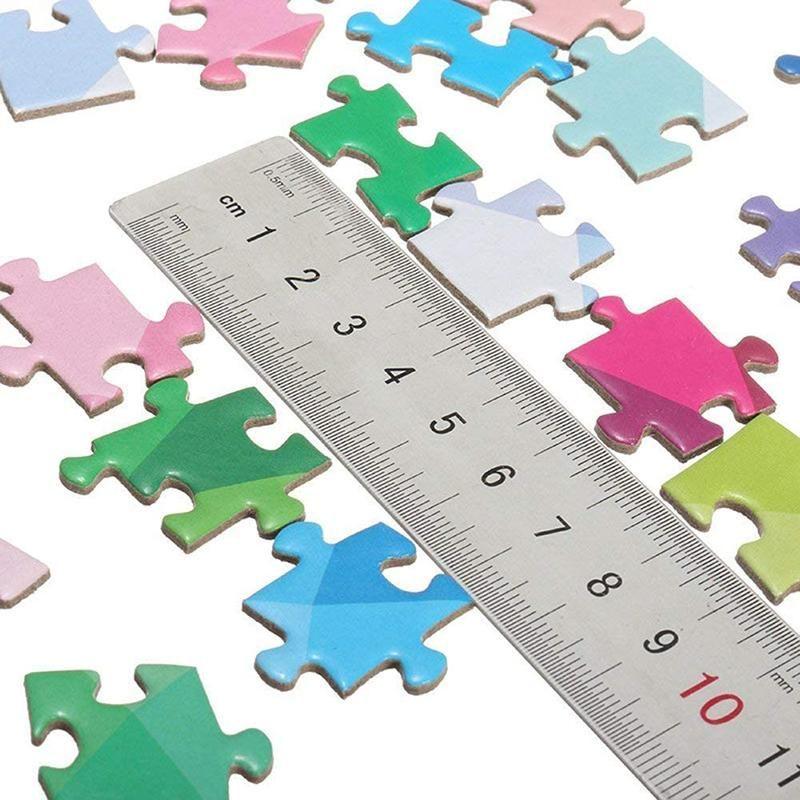 BowLift | Gradient Colorful Rainbow Round Puzzles