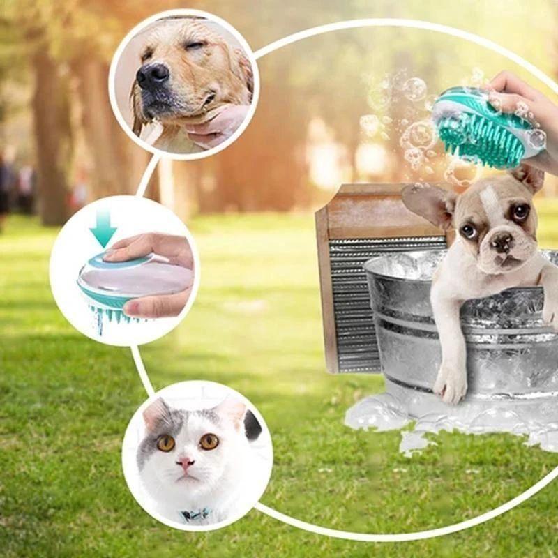 BowLift | Pet bath and massage brush