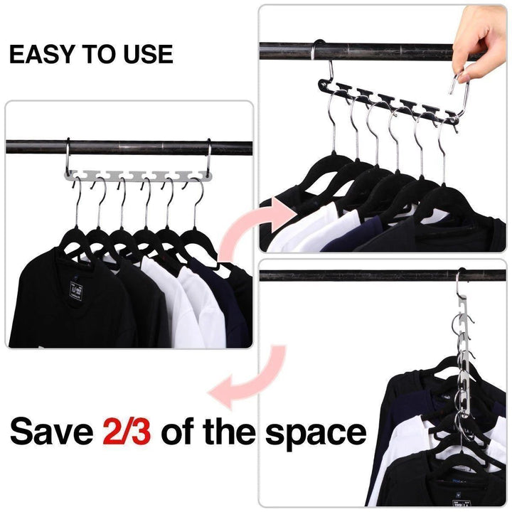BowLift | Magic Clothes Stainless Steel Hangers