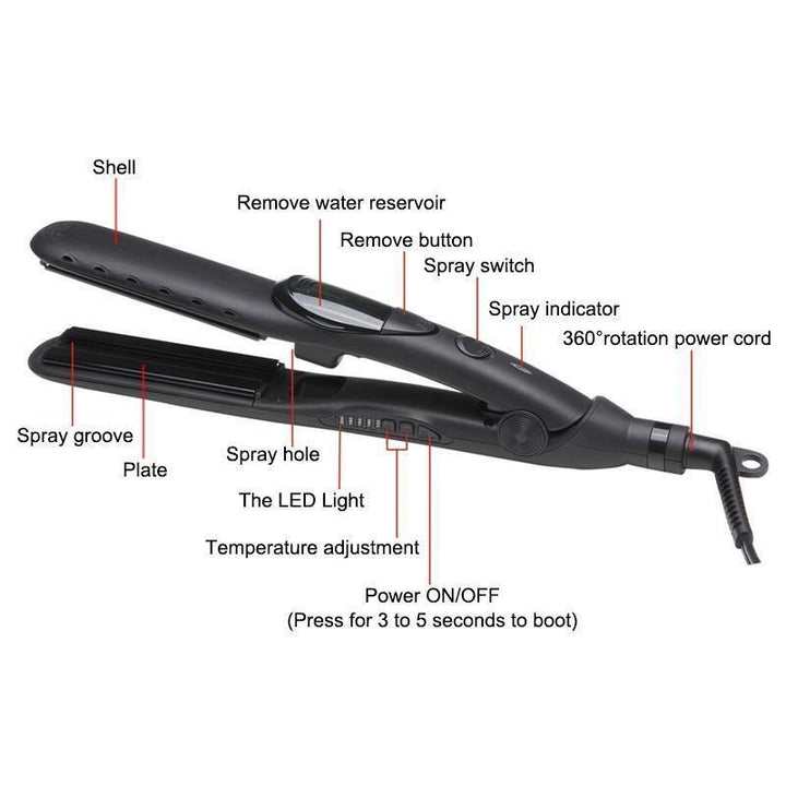 BowLift | Professional Steam Hair Straightener