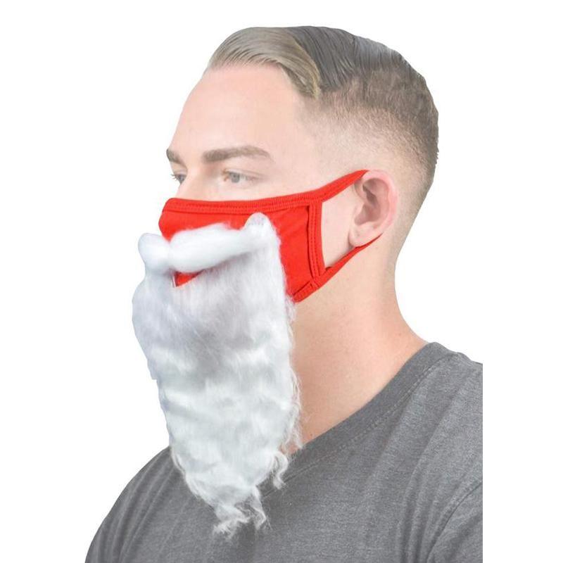 BowLift | Santa Beard Face Mask Costume(2 pcs In One Set)