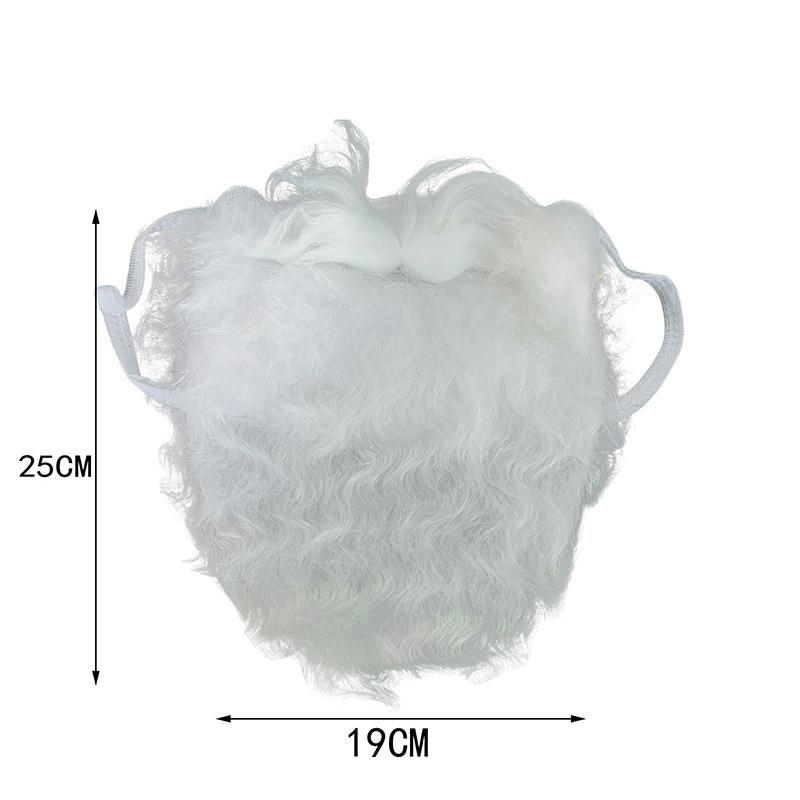 BowLift | Santa Beard Face Mask Costume(2 pcs In One Set)