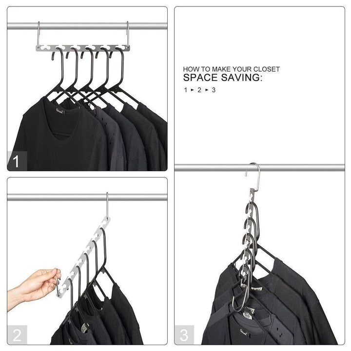 BowLift | Magic Clothes Stainless Steel Hangers
