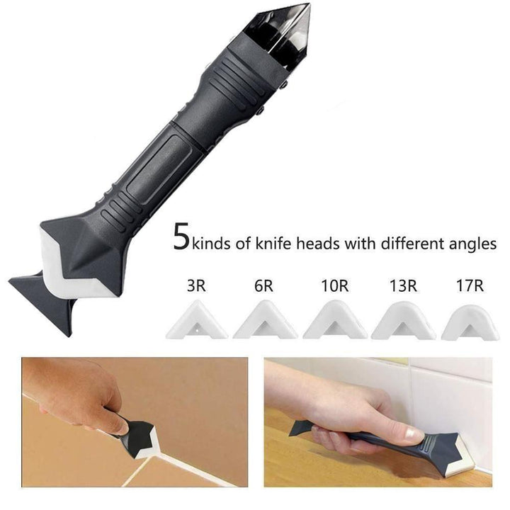 BowLift | 3-IN-1 SILICONE CAULKING TOOLS