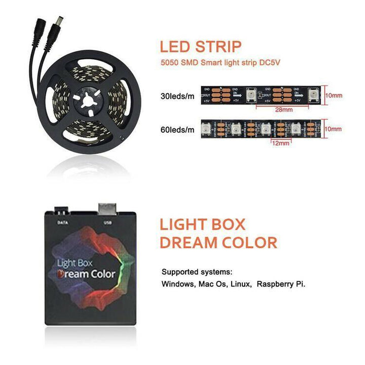 BowLift | TV PC Dream Screen USB LED Strip