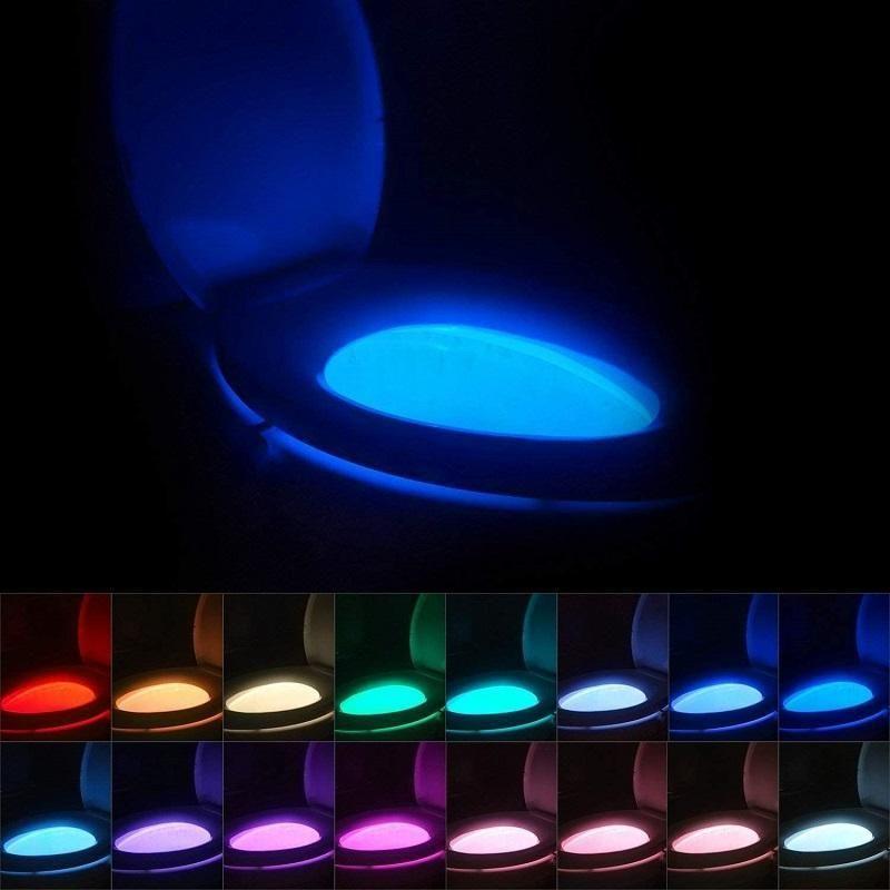 BowLift | Toilet Cover Sensor Light Multi-function Toilet Night Light