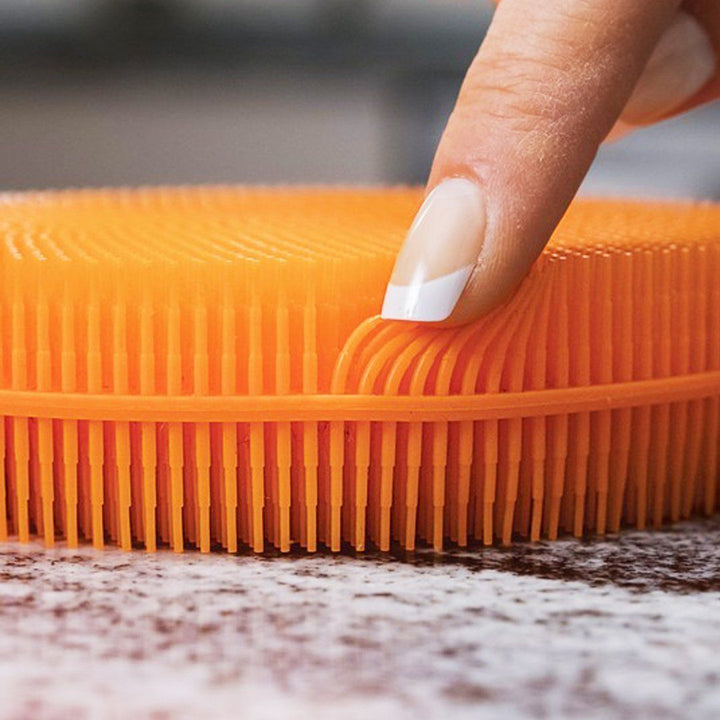 BowLift | Food Grade Multi-Function Antibacterial Silicone Scrubber Sponge Cleaning Brush Kitchen ， 5pcs