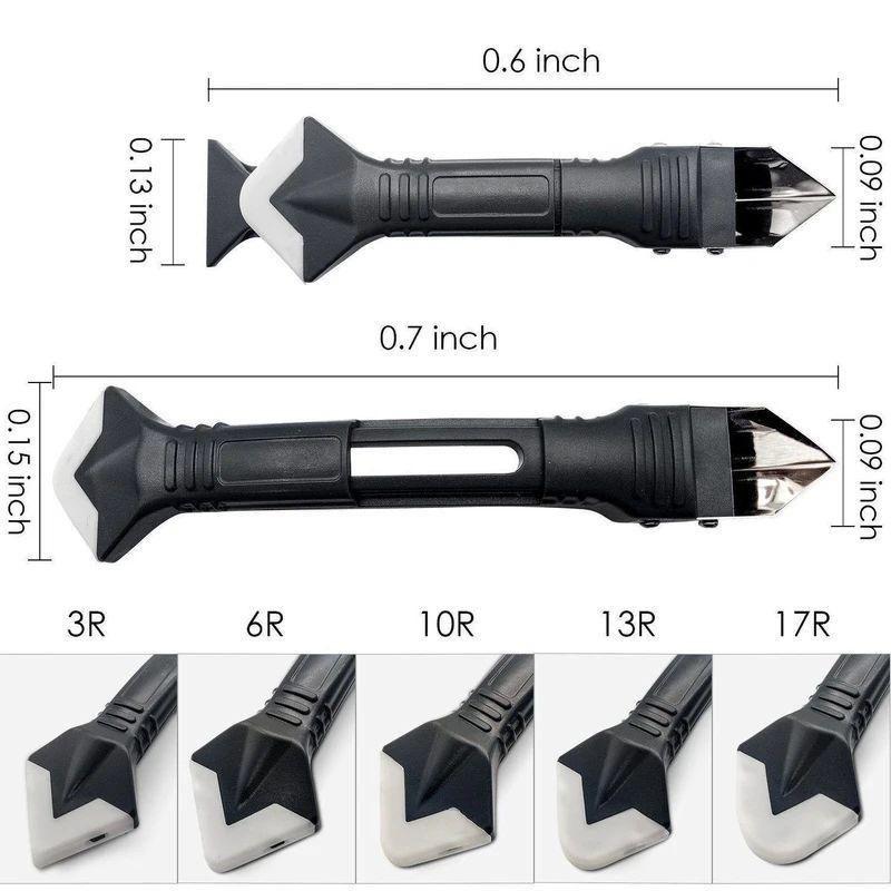 BowLift | 3-IN-1 SILICONE CAULKING TOOLS