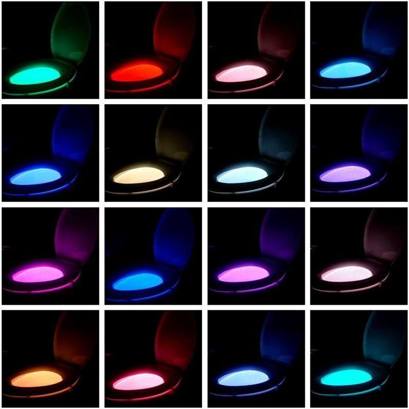 BowLift | Toilet Cover Sensor Light Multi-function Toilet Night Light