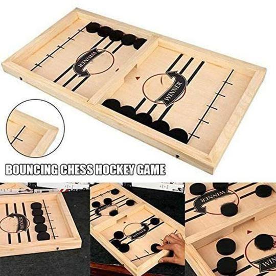 BowLift | Family Wooden Hockey Game