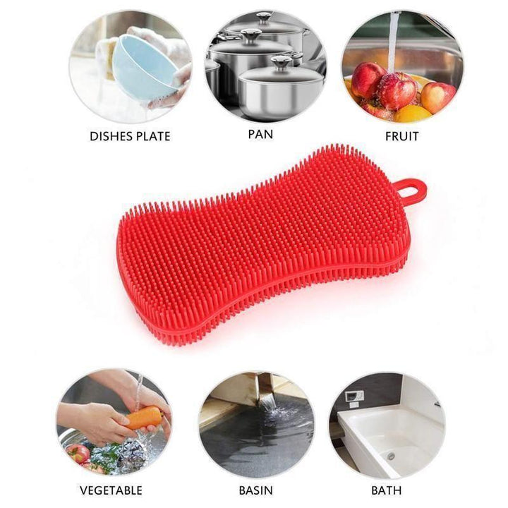 BowLift | Silicone Kitchen Dishwashing Brush