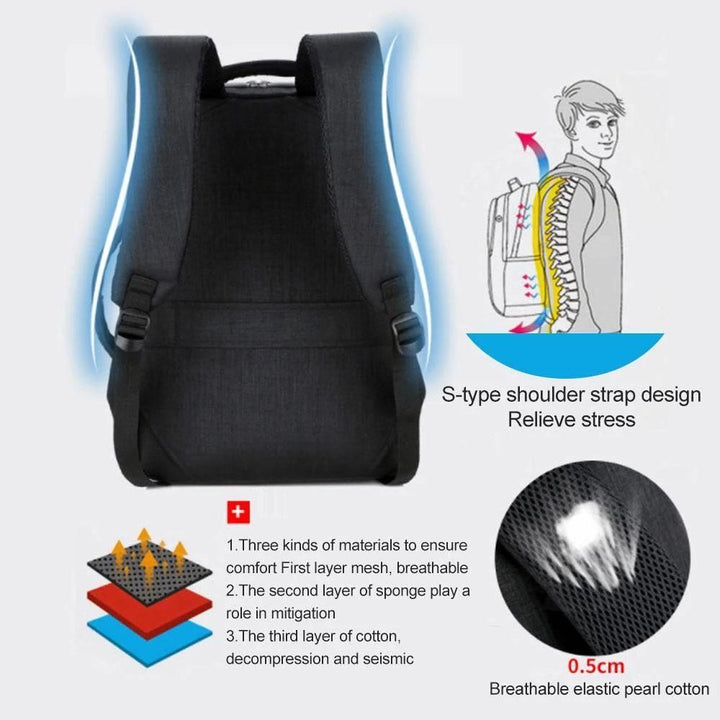 BowLift | Dual-use large capacity backpack