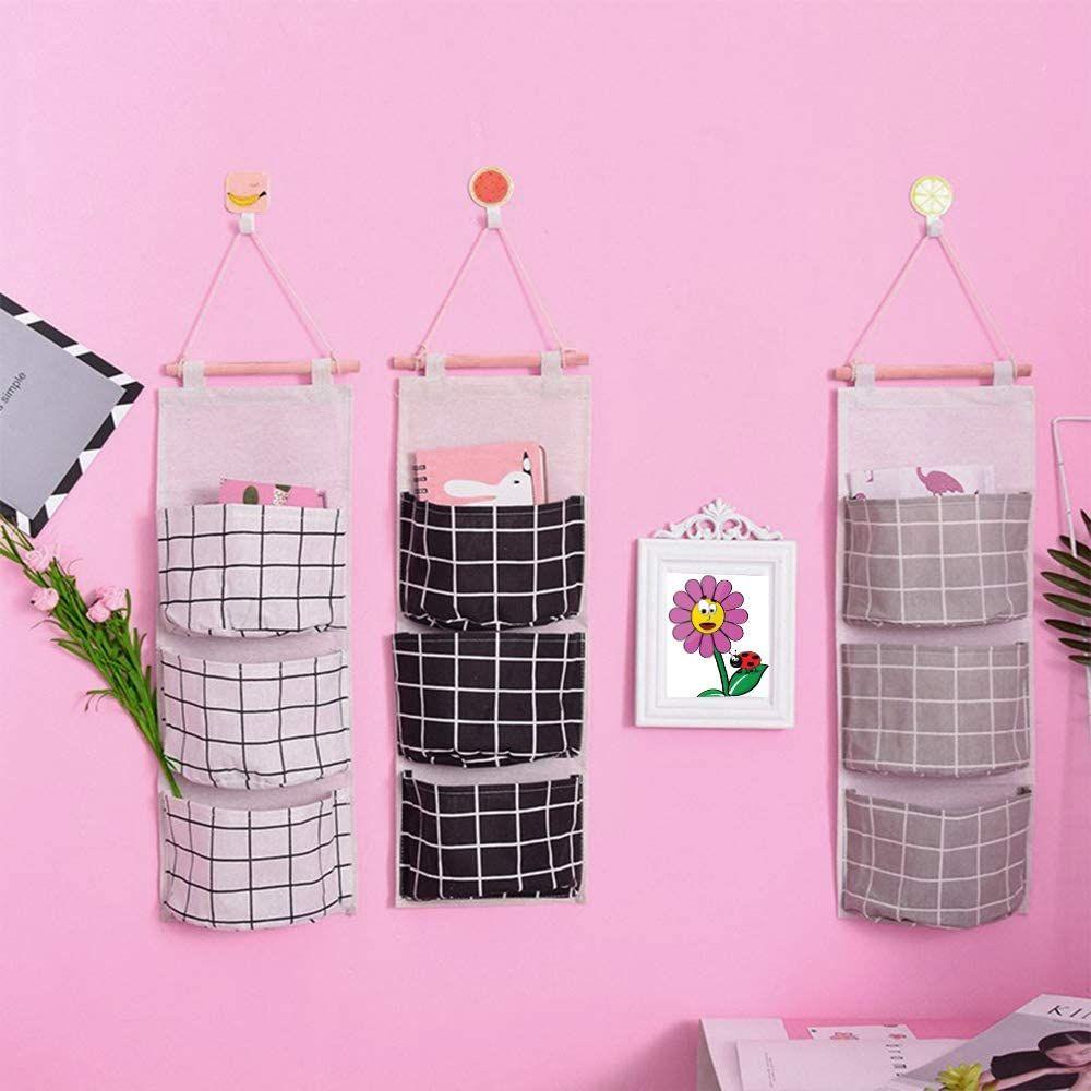 BowLift | 3 Pack Wall hanging storage bag organizer