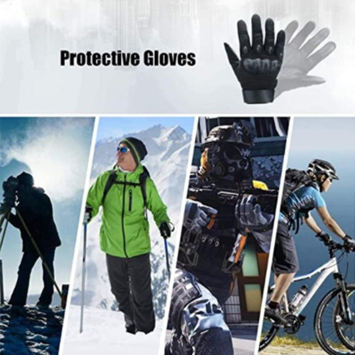 BowLift | Touch Screen Full Finger Gloves for Outdoor Sports and Work
