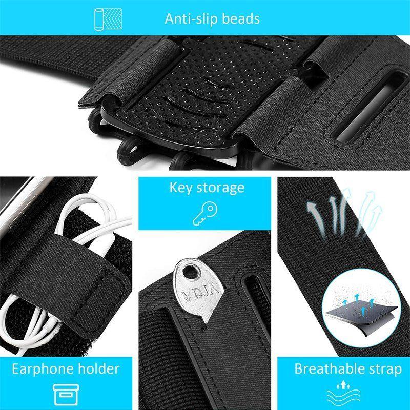 BowLift | 180° Rotatable Running Phone Armband