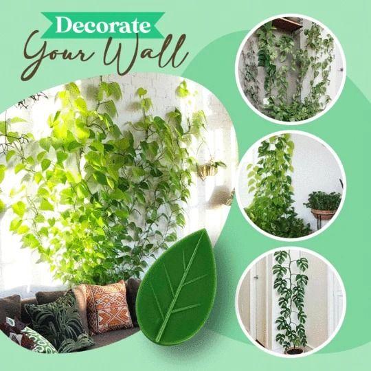 BowLift | Plant Climbing Wall Fixture Clips Leaves