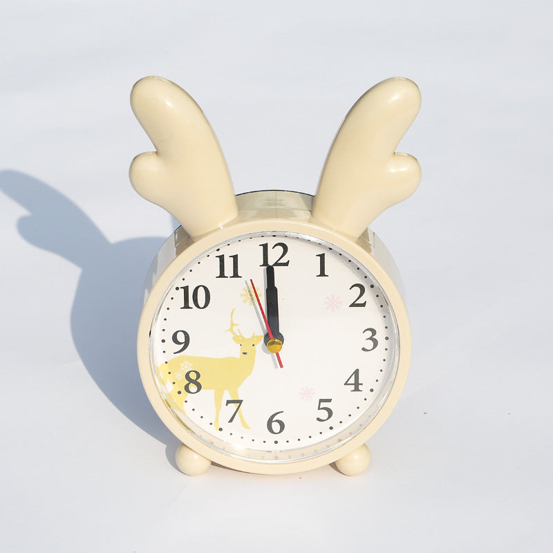 Playful alarm clock with antler design Bowlift