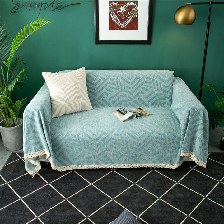 Decorative Chevron Pattern Throw Blanket