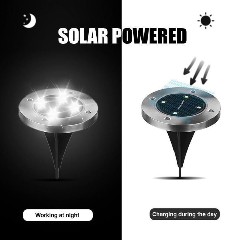 BowLift | Solar Powered Floor Path LED Light