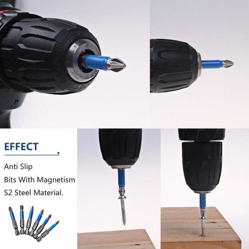 BowLift | Magnetic Anti-Slip Drill Bit (7PCS)
