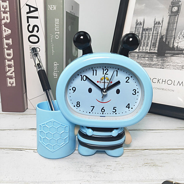 Alarm clock and pen holder Bowlift