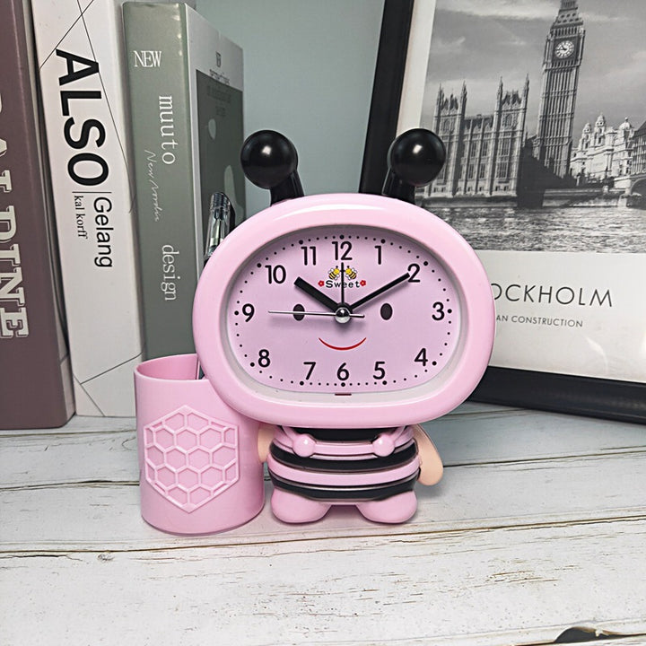 Alarm clock and pen holder Bowlift