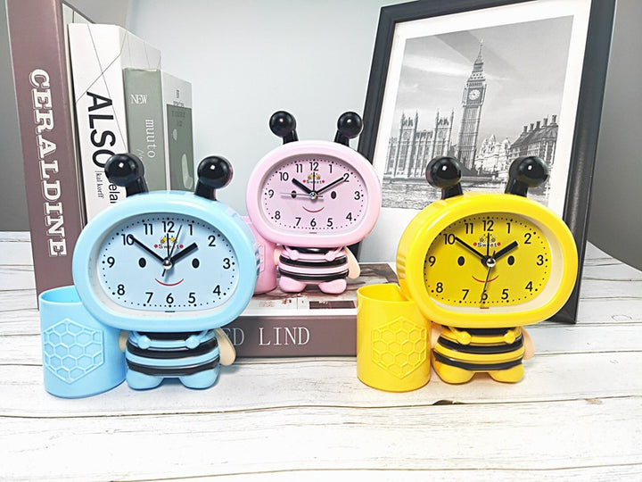 Alarm clock and pen holder Bowlift
