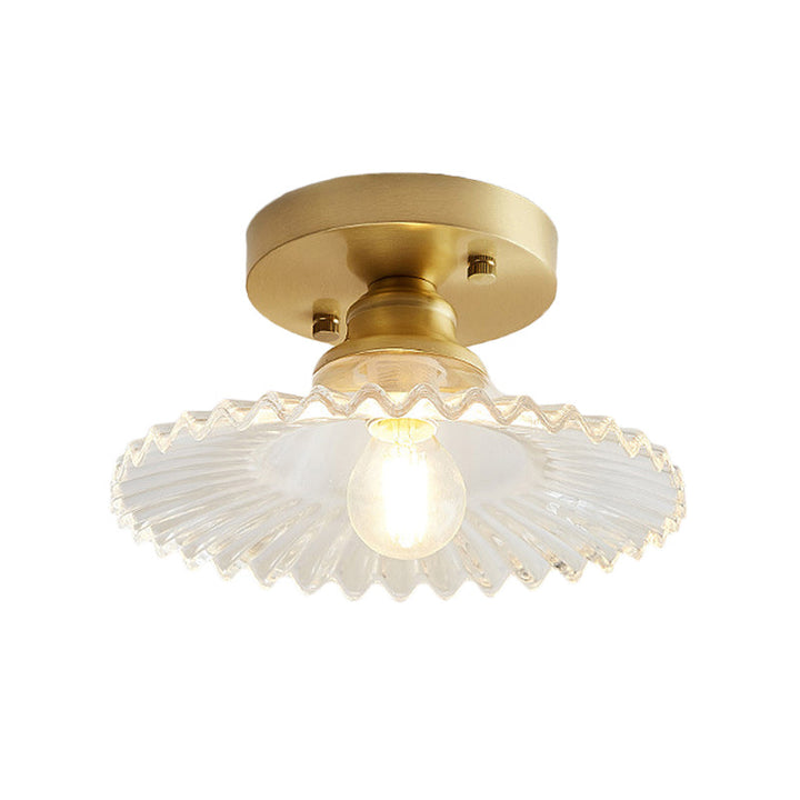 LumiCraft – Industrial Ceiling Lamp with Green Glass Shade | Bowlift