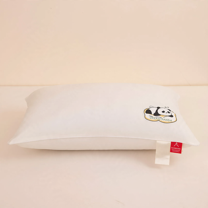 Cotton pillow with antibacterial filling