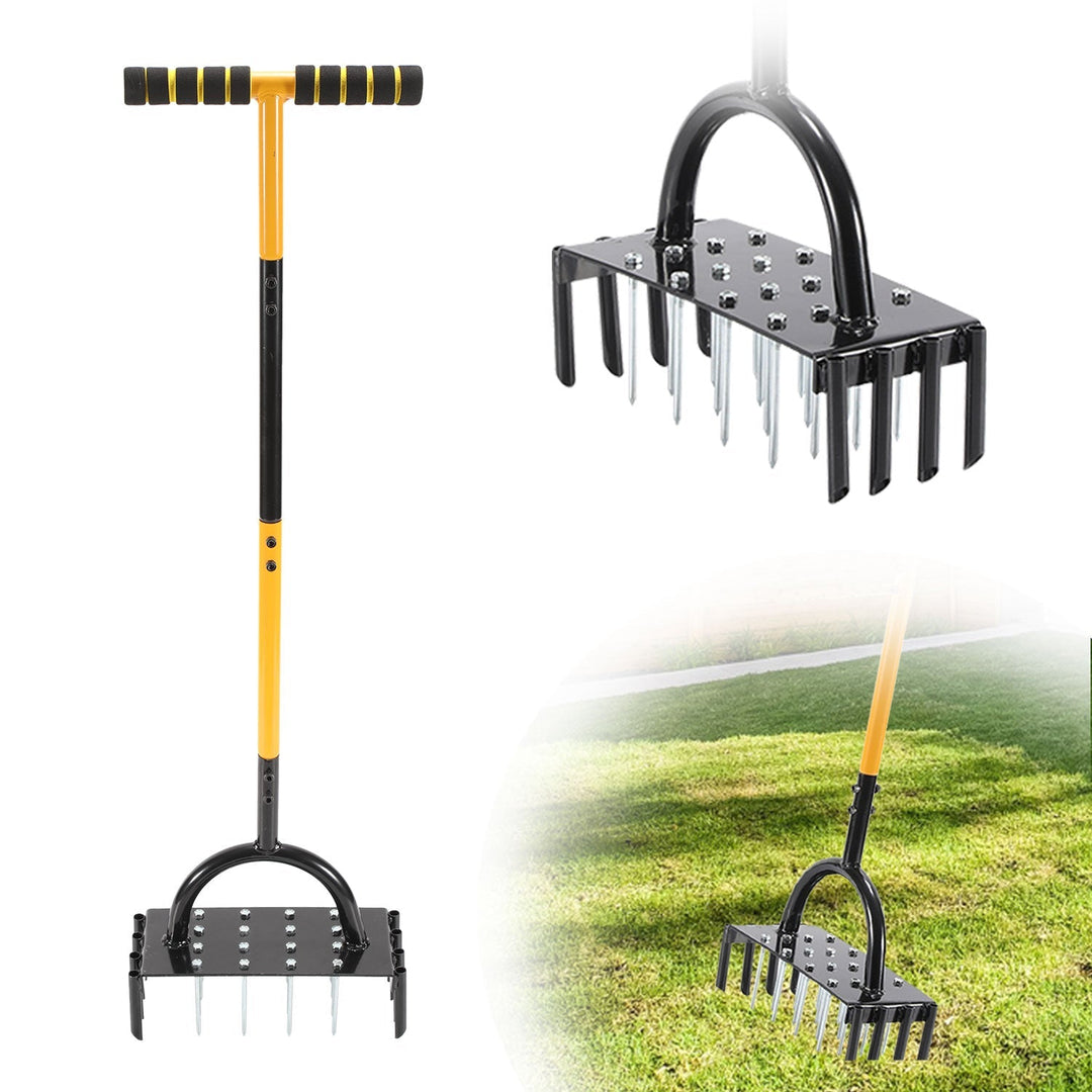 Lawn aerator aerifier verticutter for compacted soils | Bowlift
