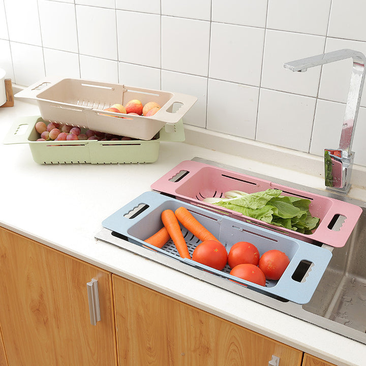 Unisex Practical Kitchen Storage Basket Bowlift