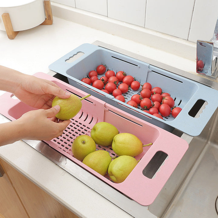 Unisex Practical Kitchen Storage Basket Bowlift