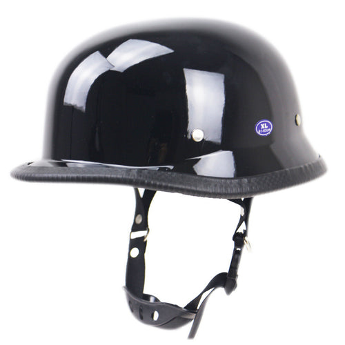 Classic Cruiser Motorcycle Safety Helmet Bowlift