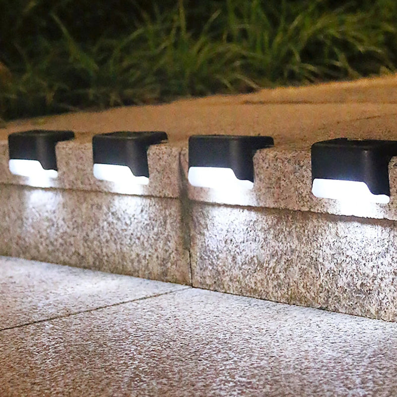 Outdoor Waterproof Stair Solar Lights (4 PCS) | Bowlift